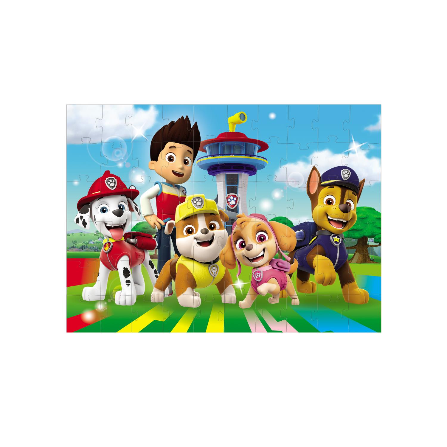 Paw Patrol Pussel Flygplats, 60 bitar - 2