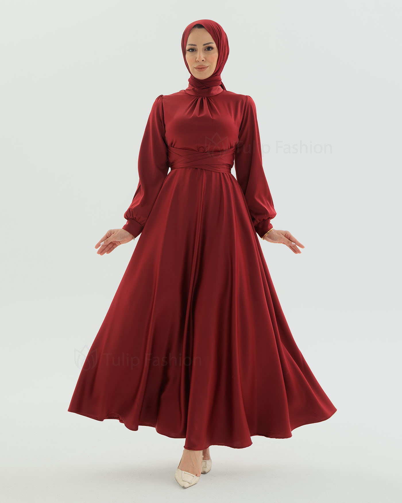 Party dress - Maroon