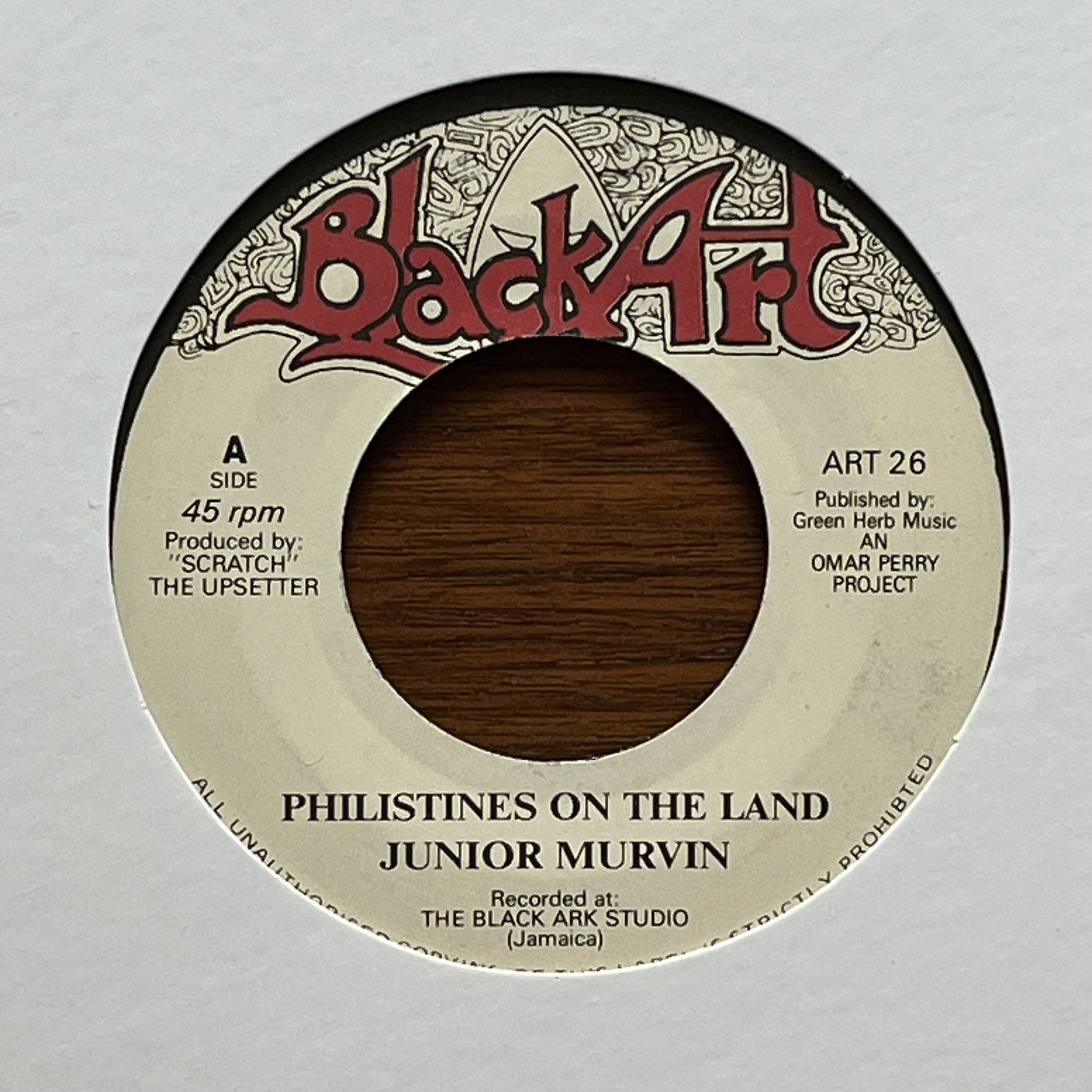 Junior Murvin/The Upsetters – Philistines On The Land/Bingo Kid