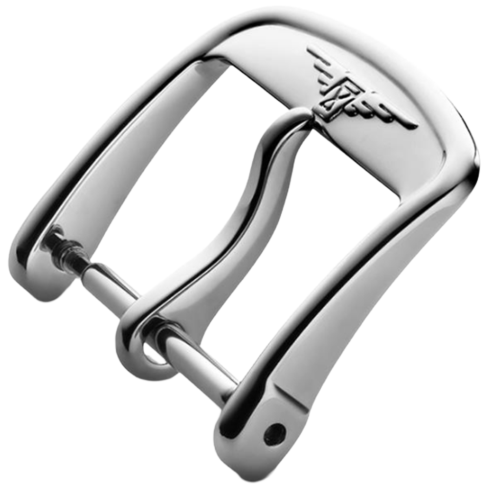 Longines svart alligatorband C-spänne