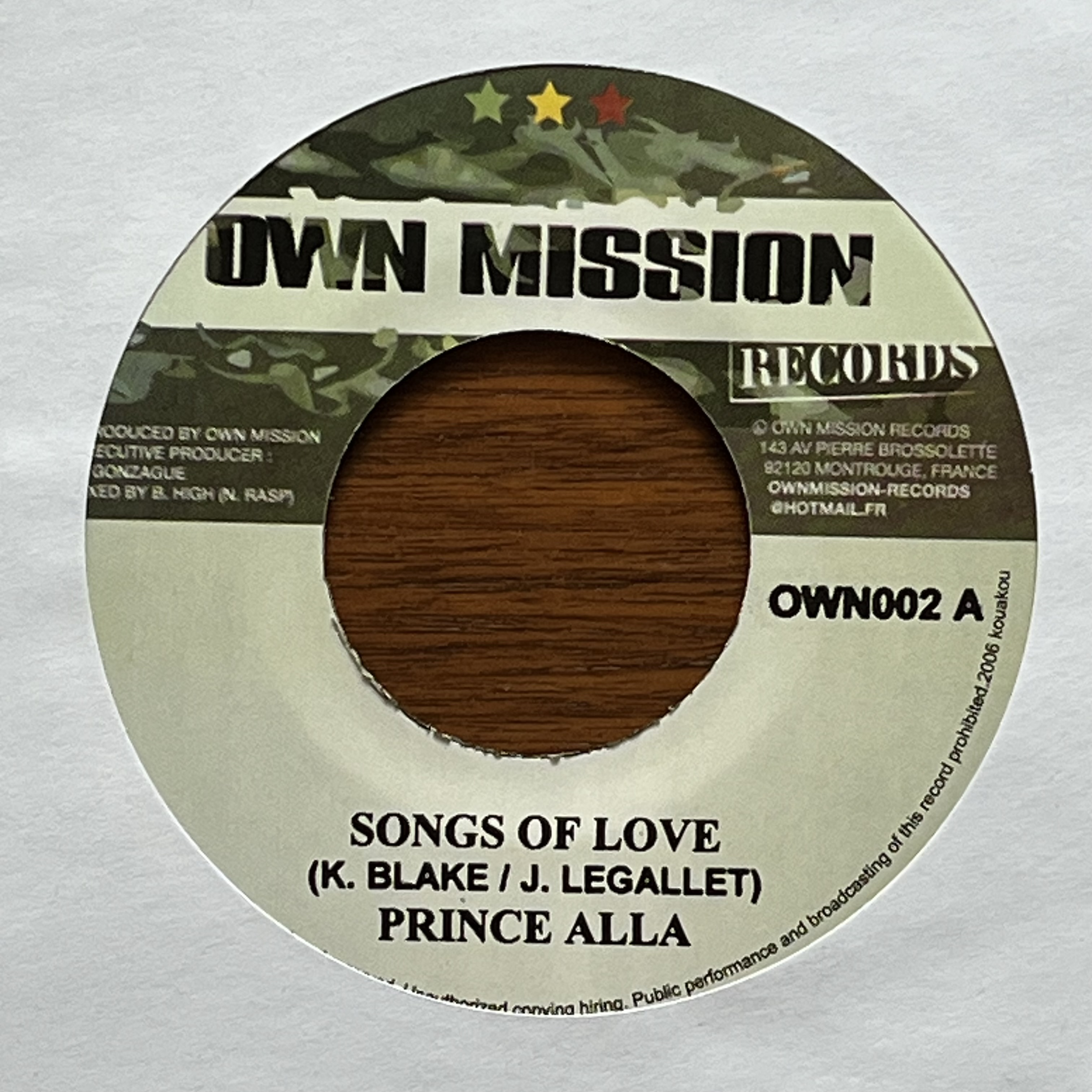 Prince Alla – Songs Of Love