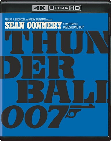 Thunderball (BLU-RAY 4K ULTRA HD)