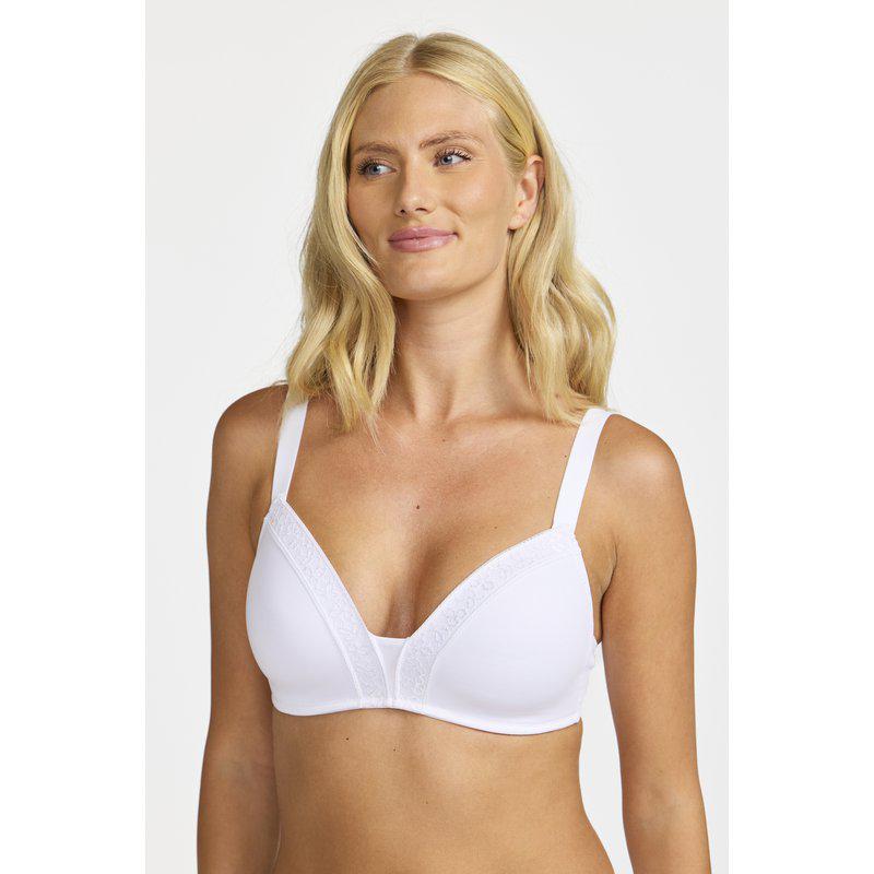 Damella 37861-03 Bh utan bygel Belle White - 4