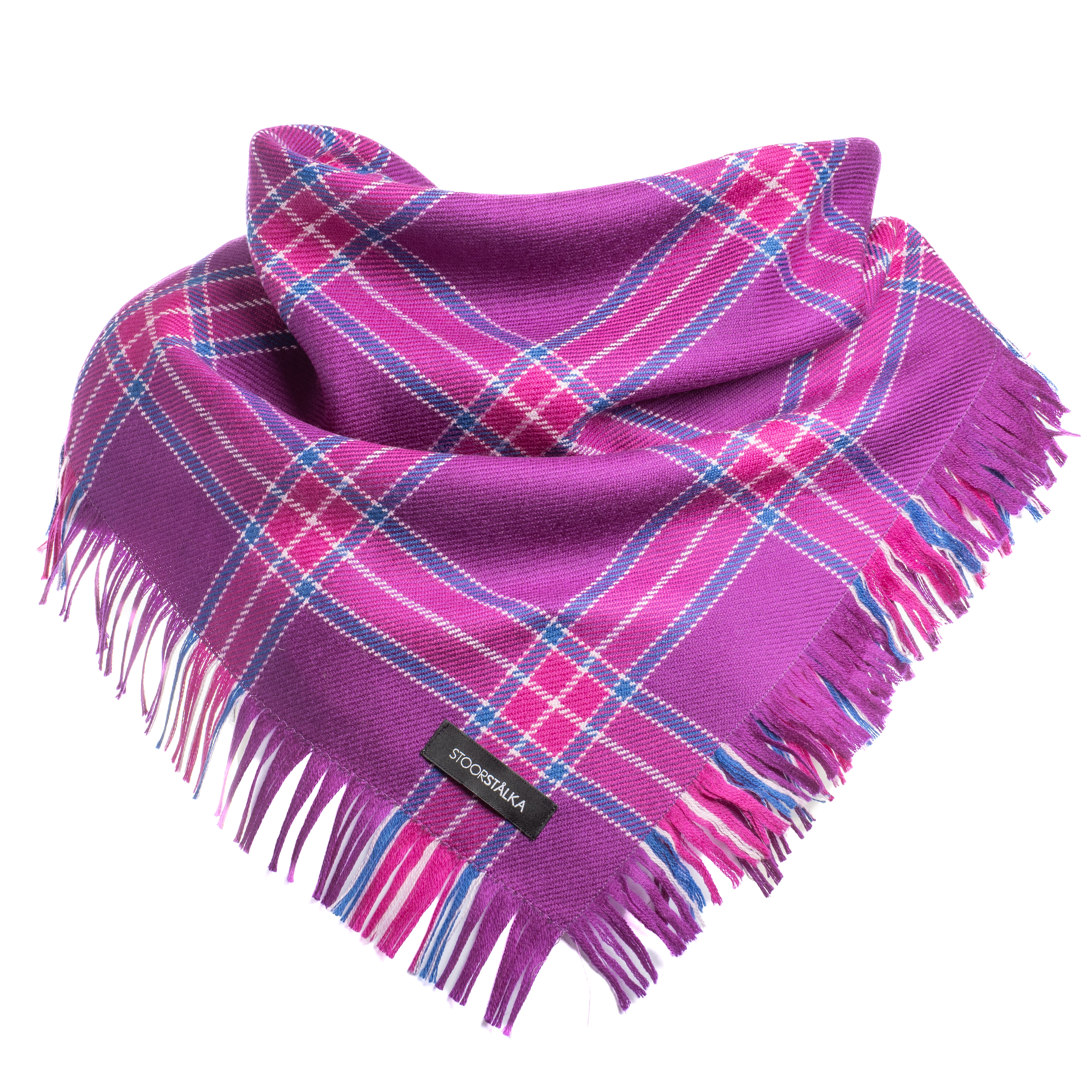 Wollschal Purple Duottar Small