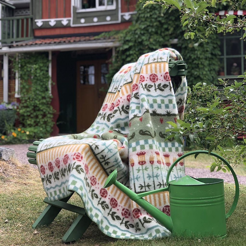 Pläd - KARIN MULTI - Klippan