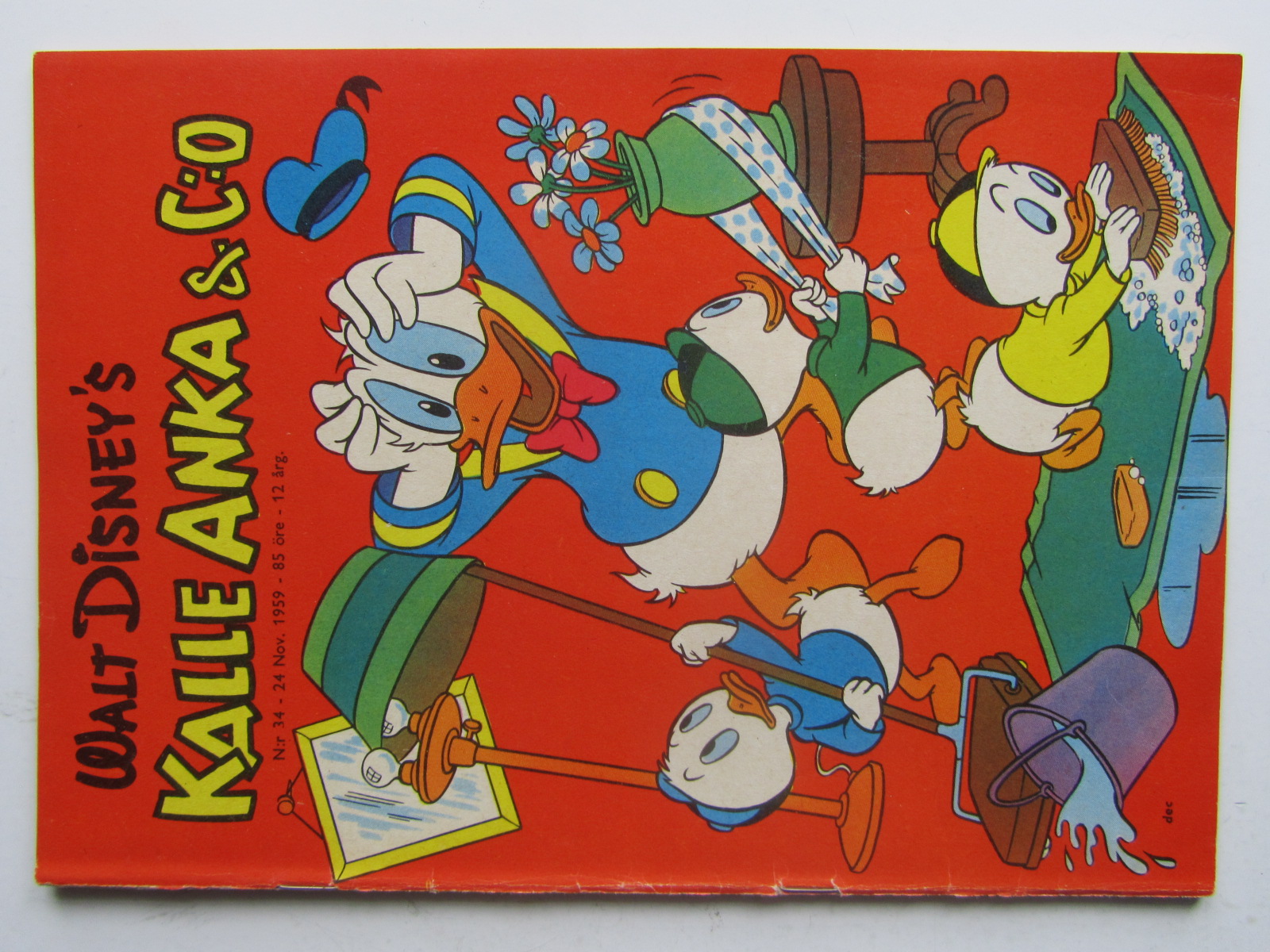 Kalle Anka 1959 34 Vg+