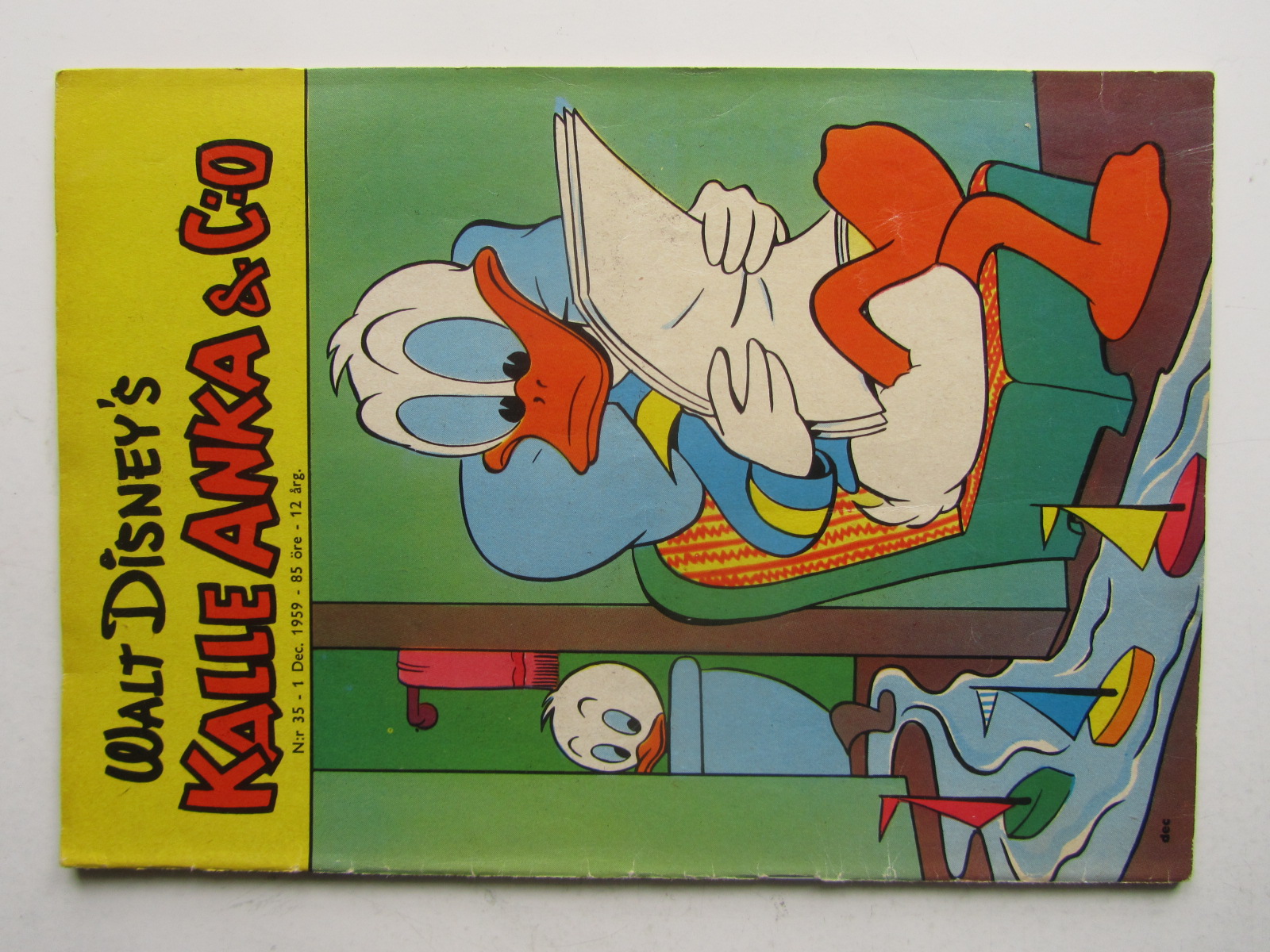 Kalle Anka 1959 35 Vg