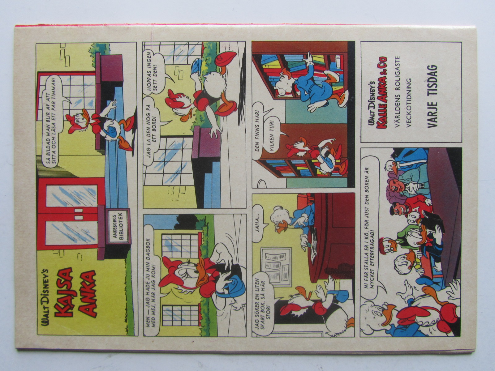 Kalle Anka 1959 33 Vg+ - 2
