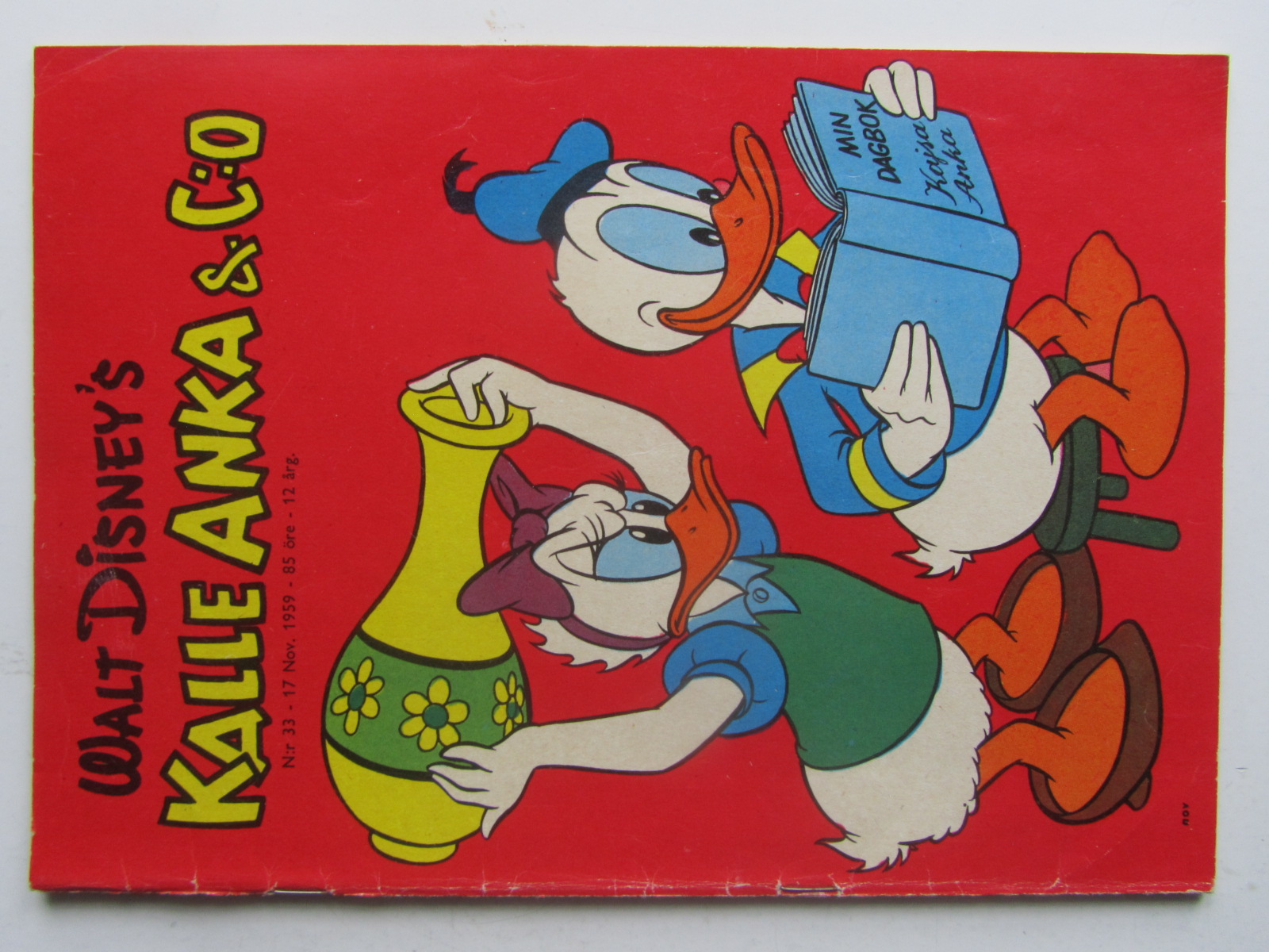 Kalle Anka 1959 33 Vg+