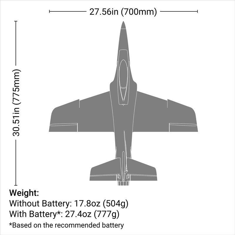 E-flite Habu SS (Super Sport) 50mm EDF Jet PNP - 29