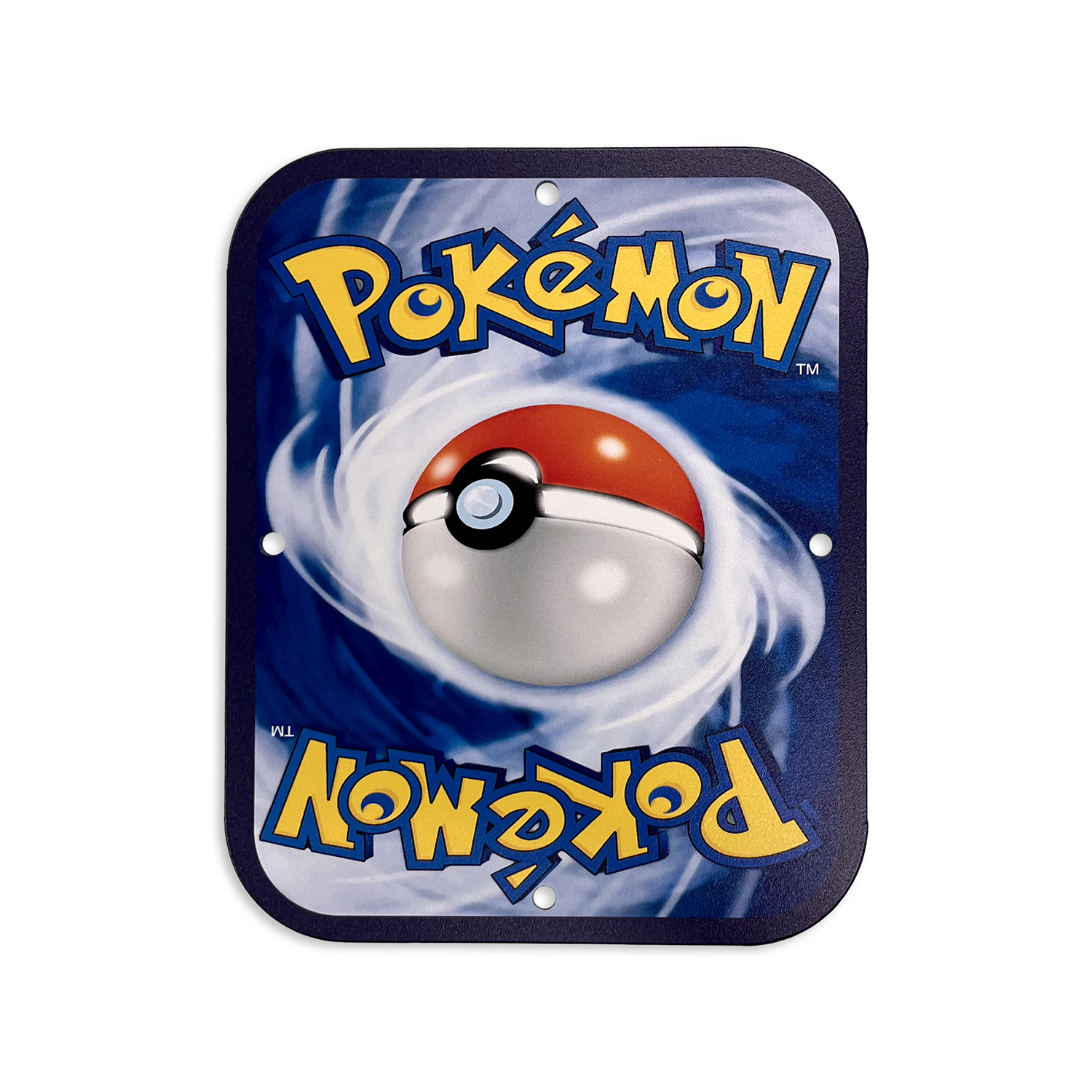 Metal Game Room Sign - Pokemon Card
