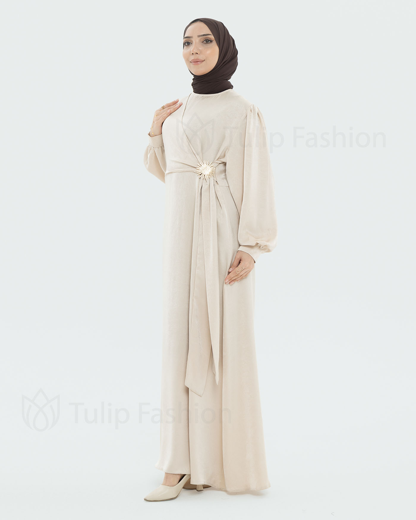 Party dress - Beige