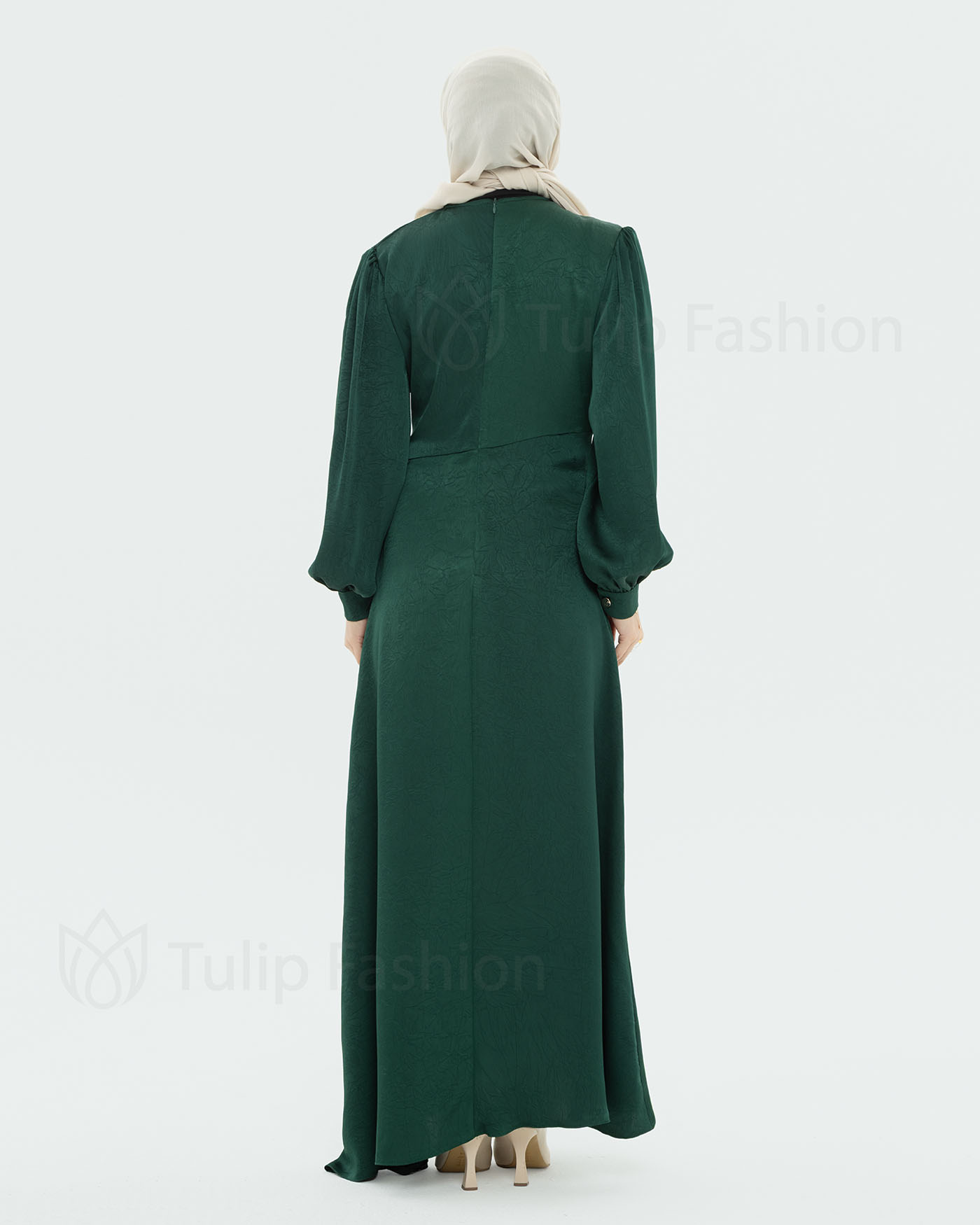 Party dress - Green - 4
