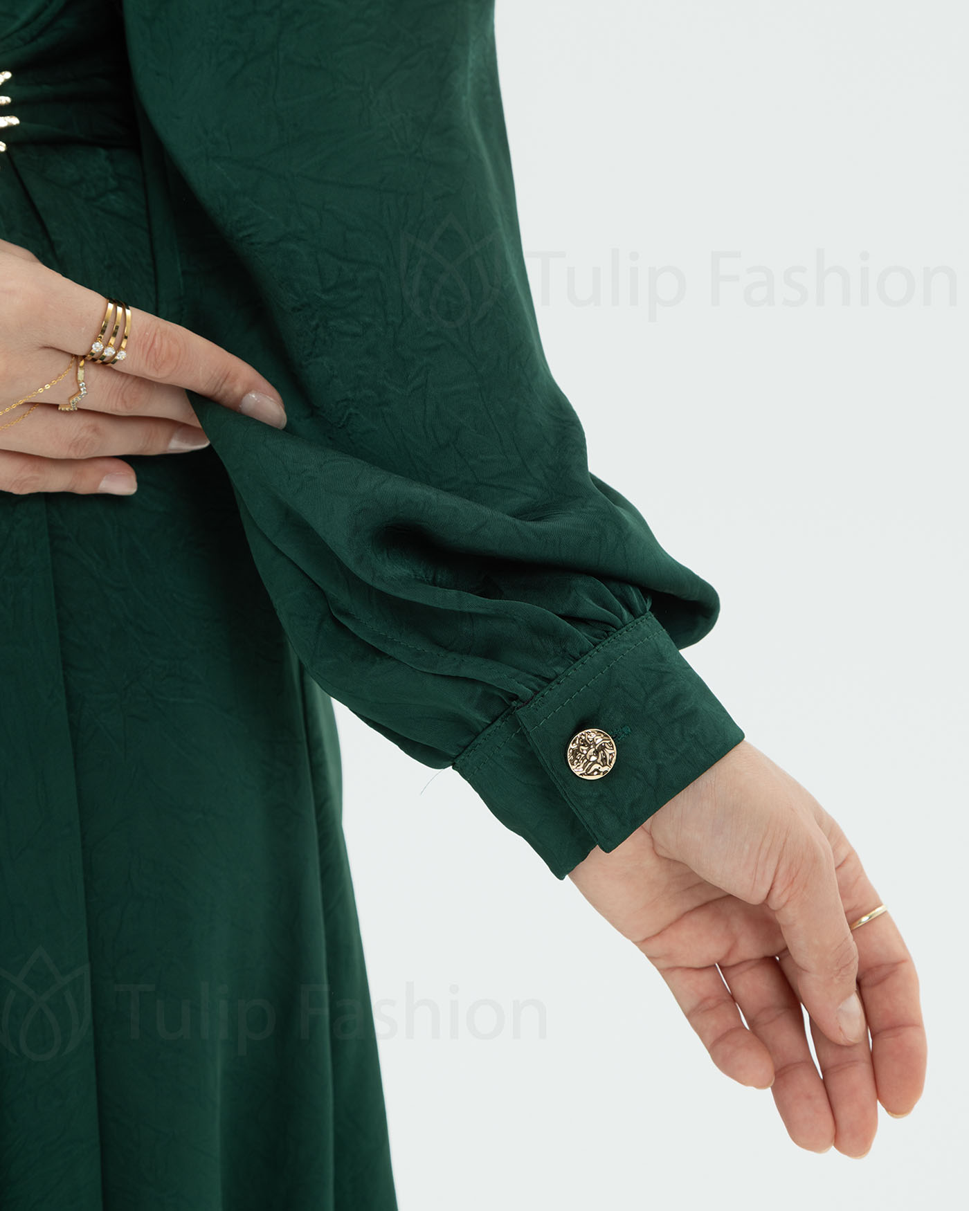 Party dress - Green - 7