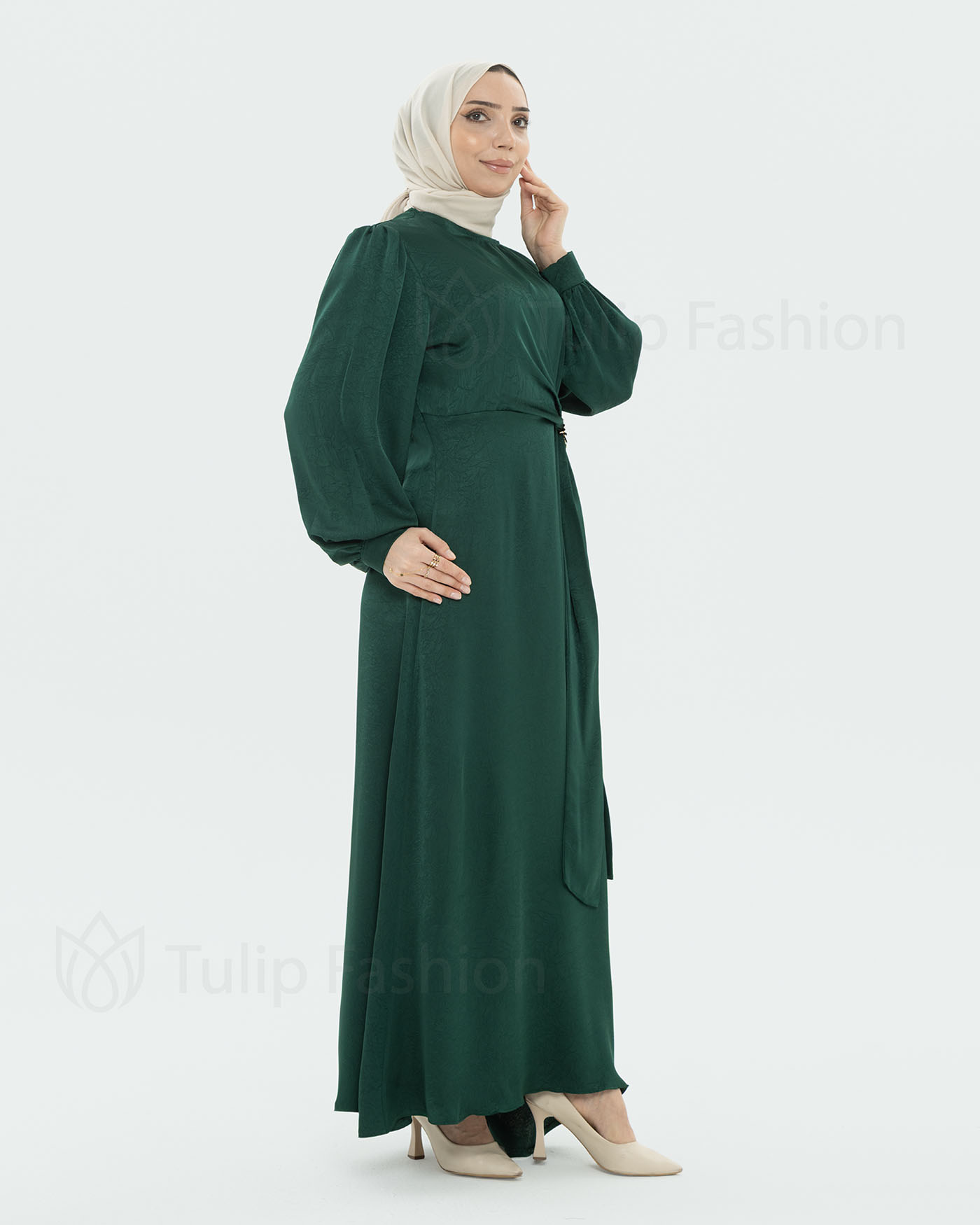 Party dress - Green - 3