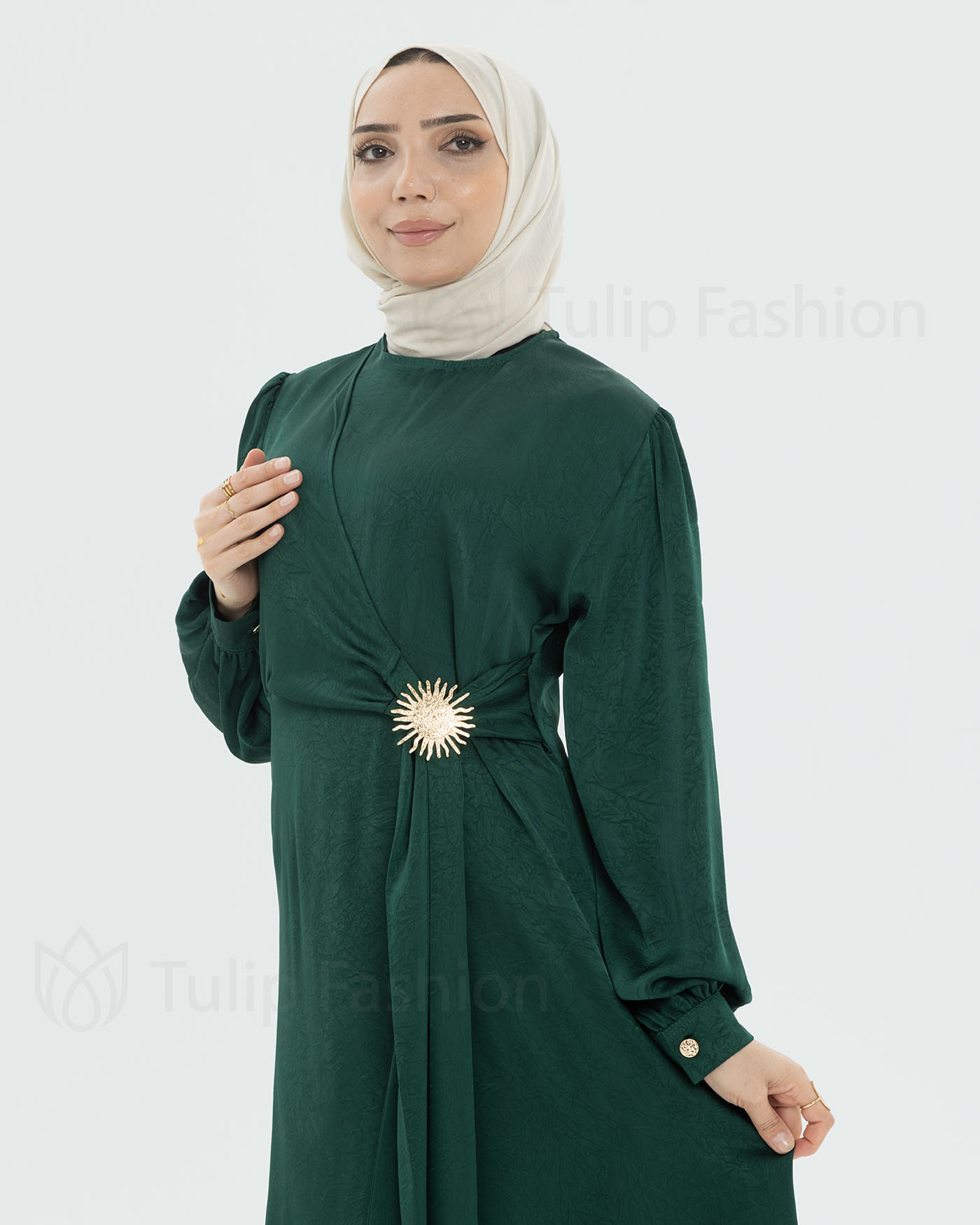 Party dress - Green - 5