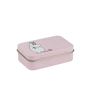 Mumin plåtburk 10 x 6,5 cm - Snorkfröken