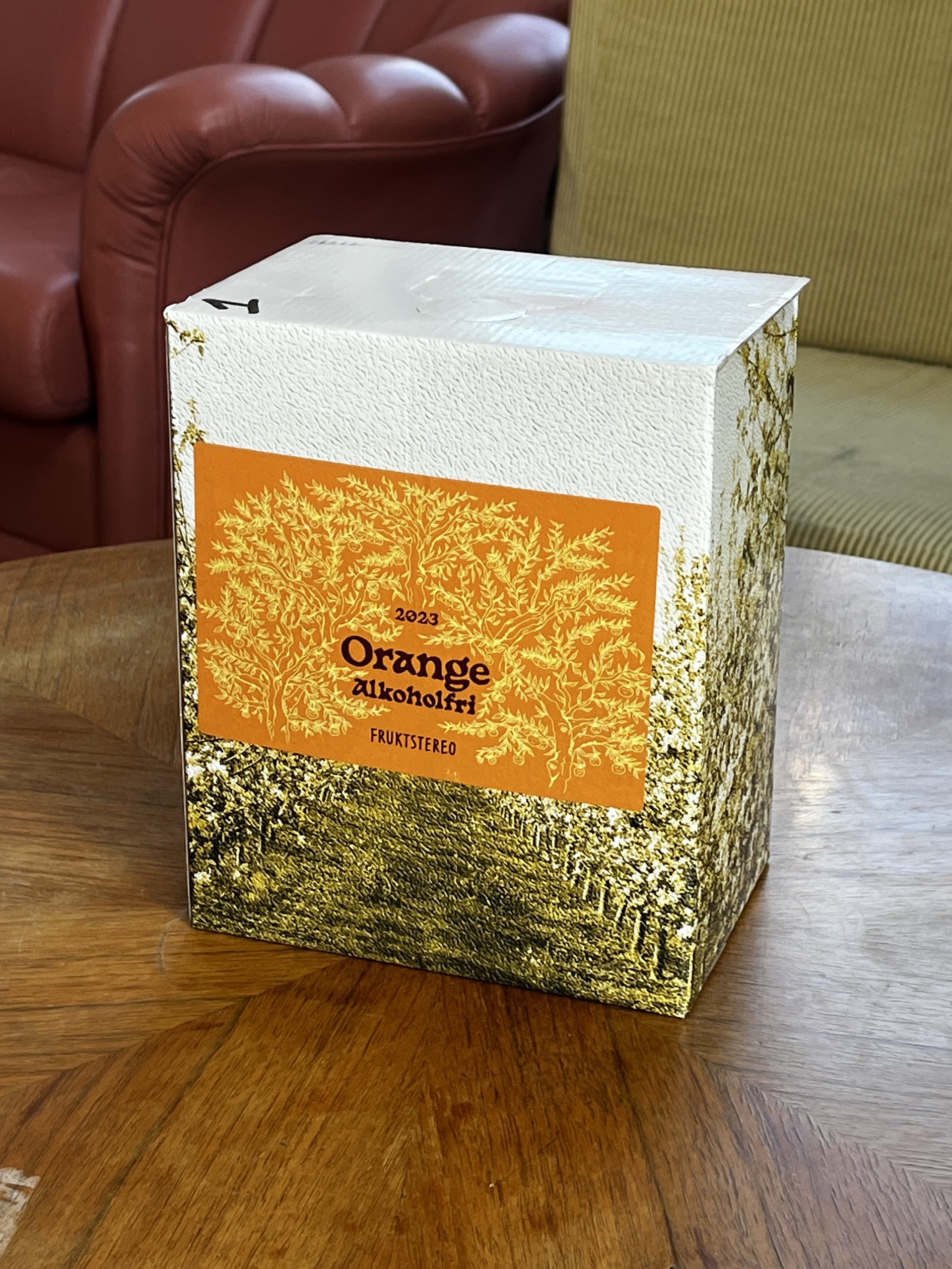 Fruktstereo  Orange Alkoholfri BiB 3 liter