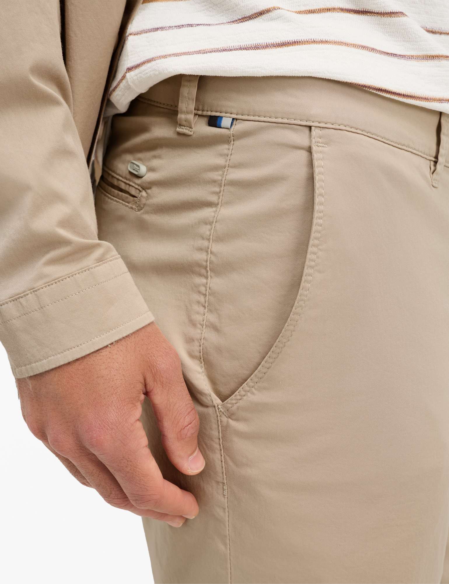 Ultralightshorts beige från Brax/ Eurex - 4