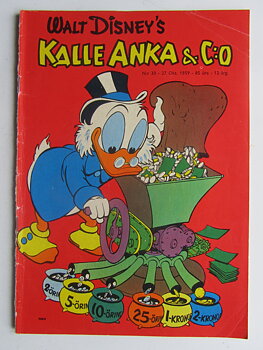 Kalle Anka 1959 30 Vg
