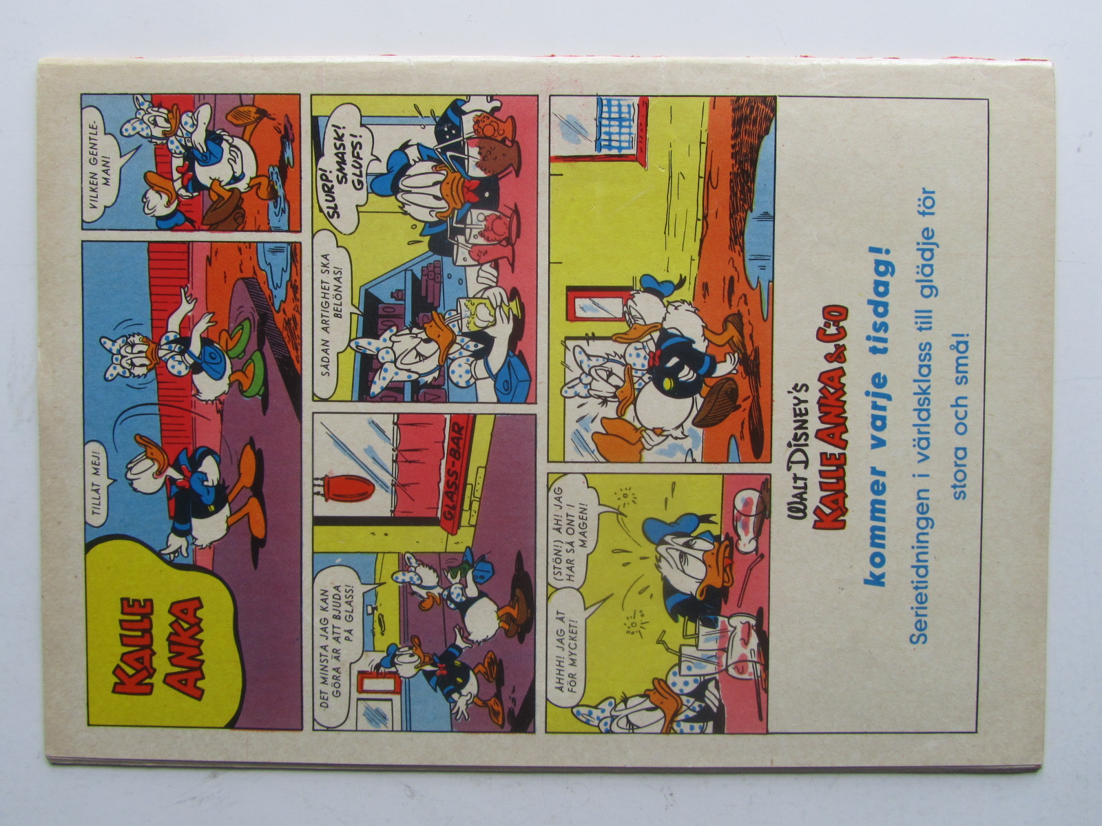 Kalle Anka 1959 30 Vg - 2