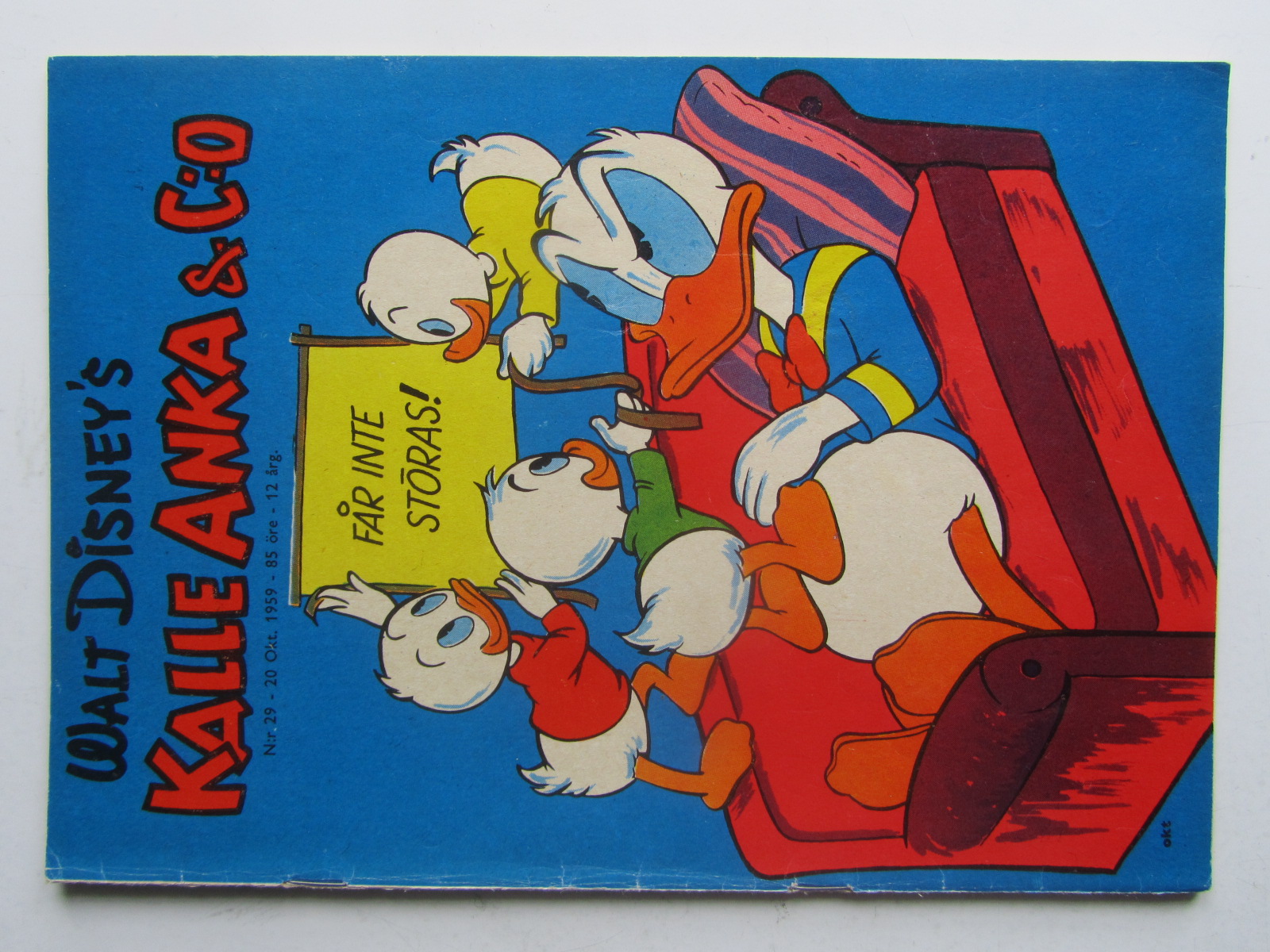 Kalle Anka 1959 29 Vg