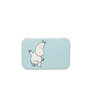 Mumin plåtburk 10 x 6,5 cm - Mumintrollet
