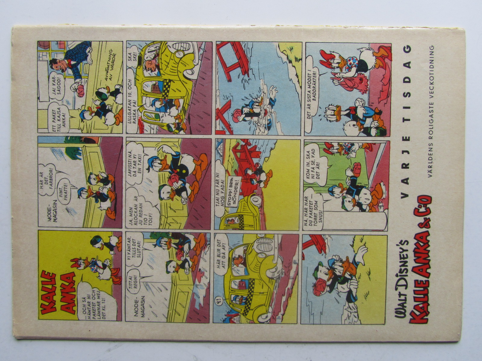 Kalle Anka 1959 28 Vg - 2