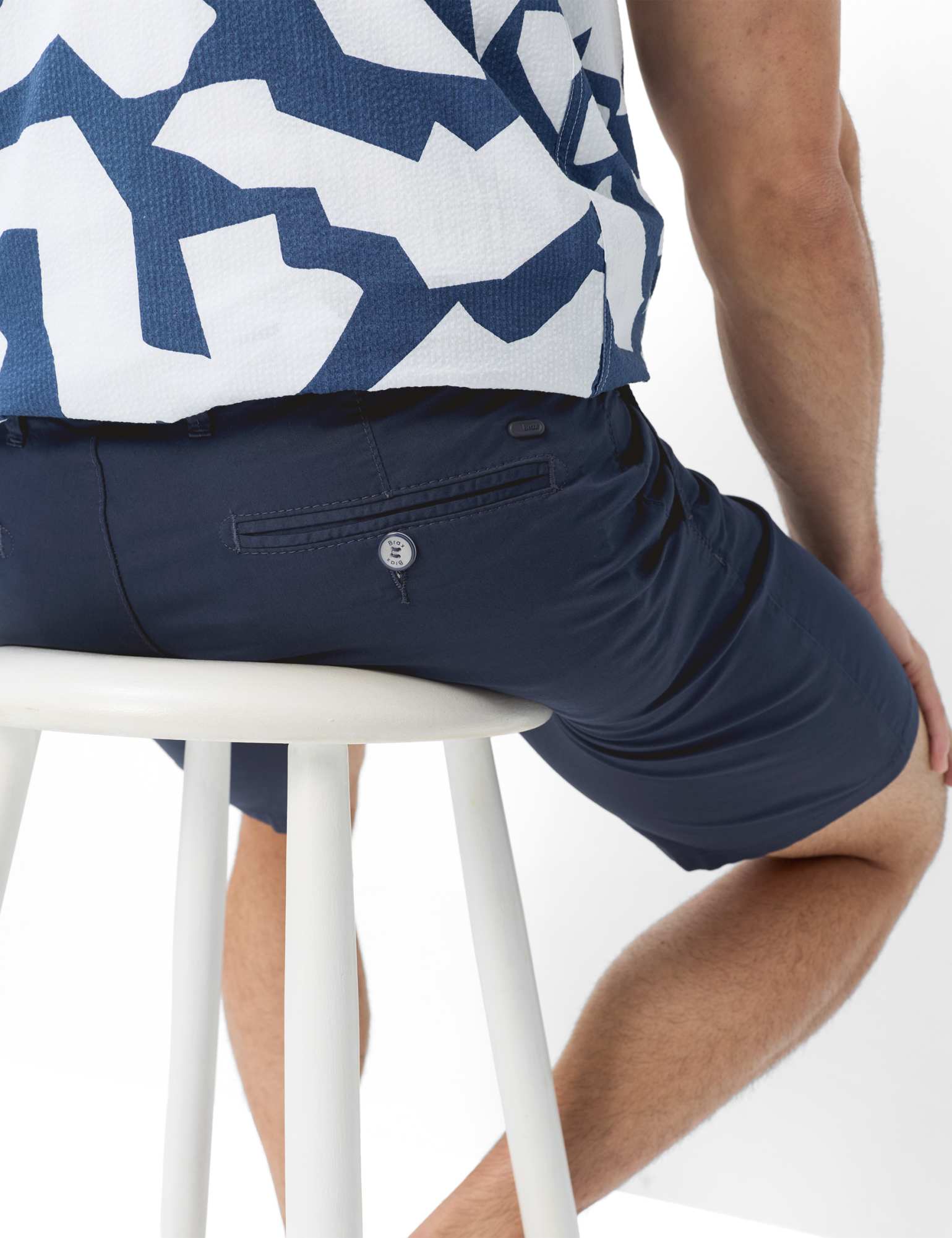Ultralightshorts navy från Brax/ Eurex - 5