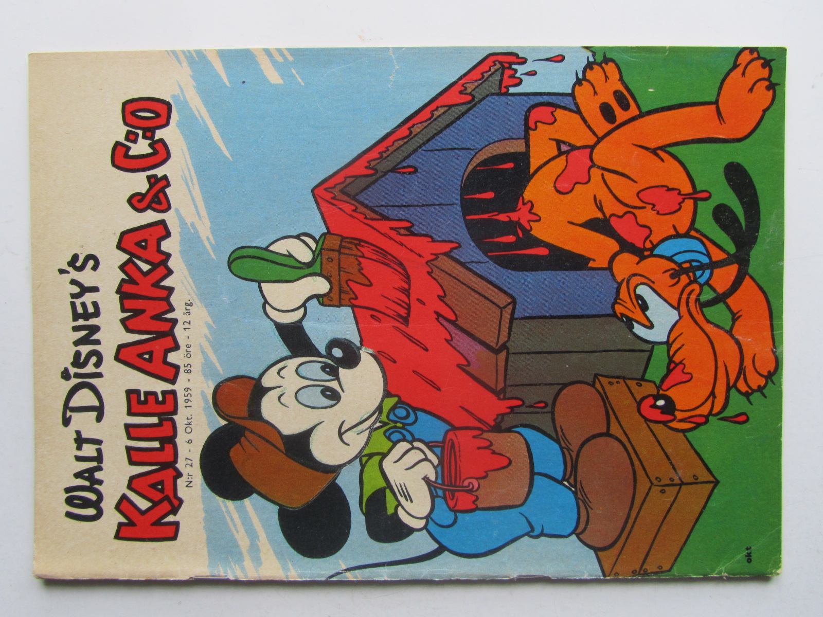 Kalle Anka 1959 27 Vg+