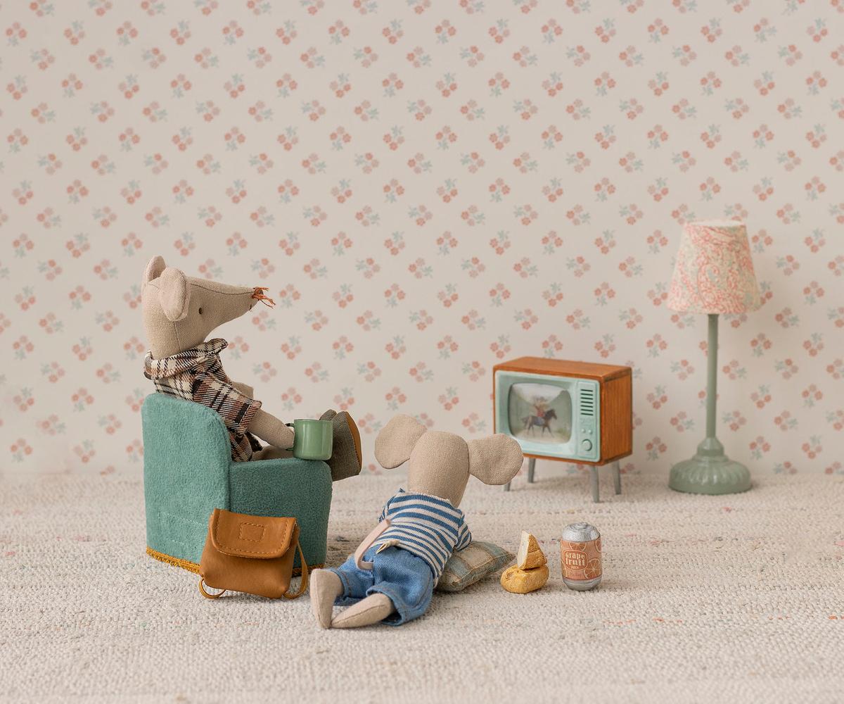 Maileg - TV - Mouse - 3