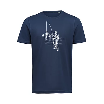 T-shirt Fiske Unisex Navy
