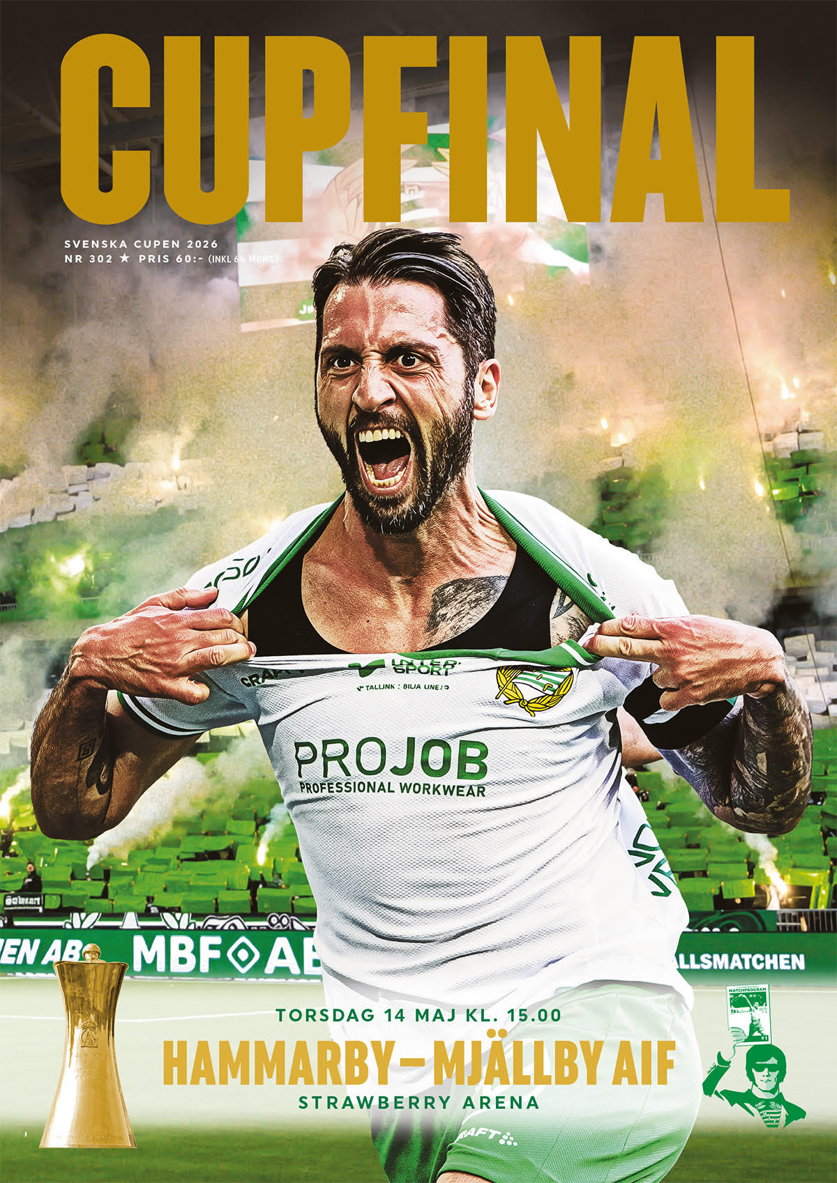 Matchprogram #302 Mjällby Cupfinal 2026
