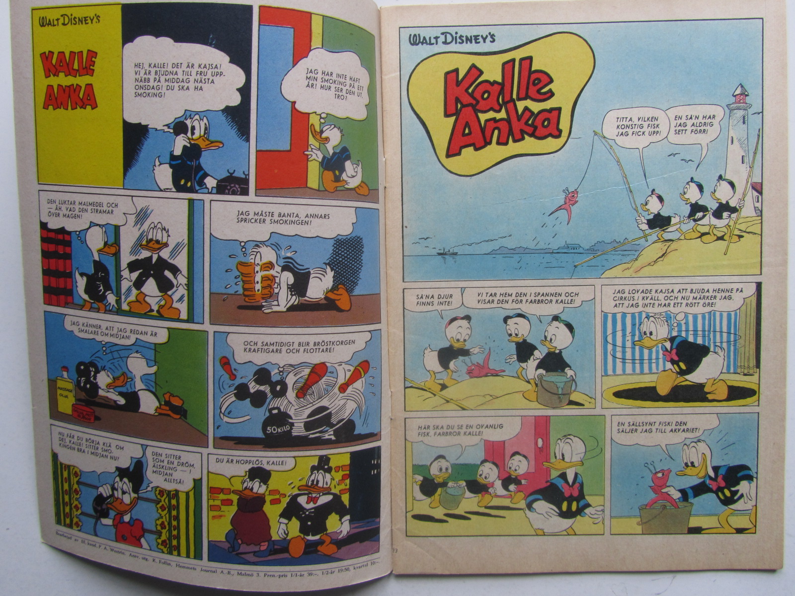 Kalle Anka 1959 23 Vg+ - 3