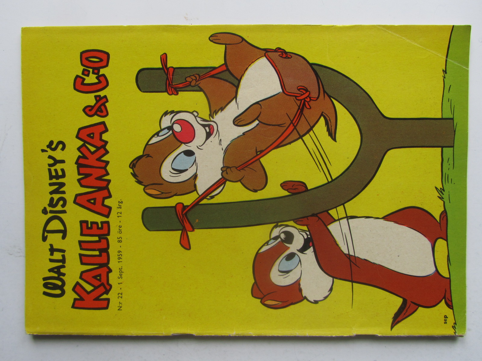 Kalle Anka 1959 22 Vg(+)