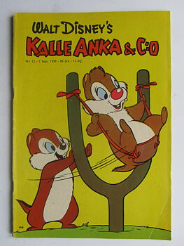 Kalle Anka 1959 22 Vg(+)