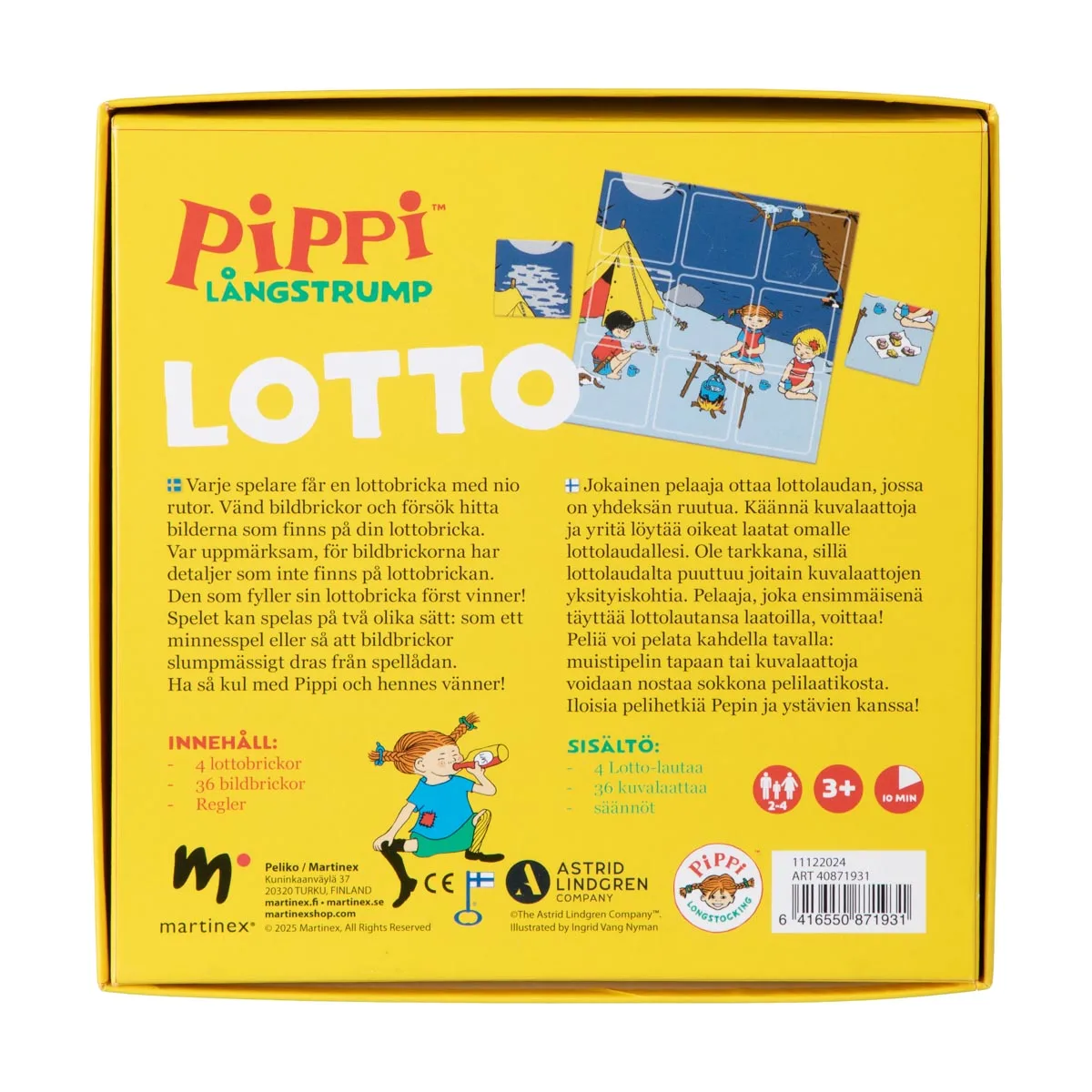 Pippi Longstocking Lotto - 3
