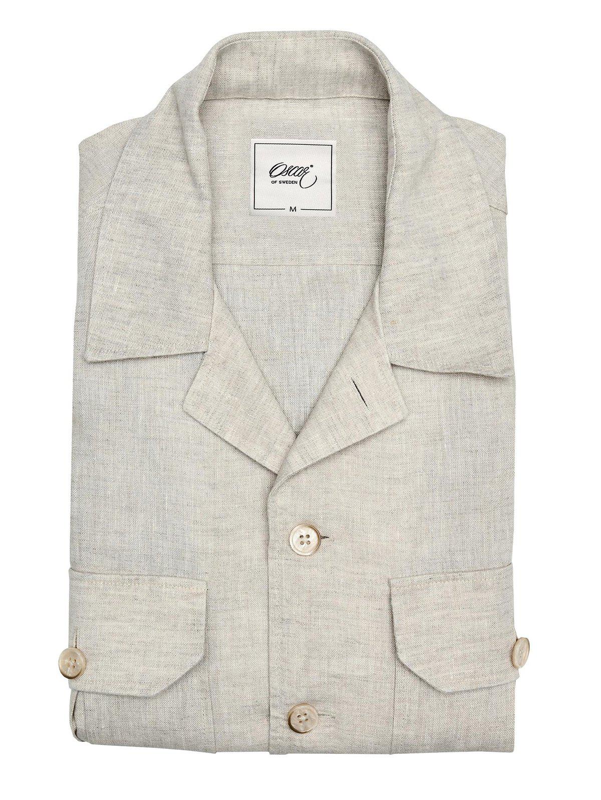 Overshirt  beige  Oscar Of Sweden  - 2