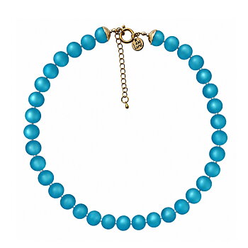 IAMLUND Bridge Kulhalsband turkos