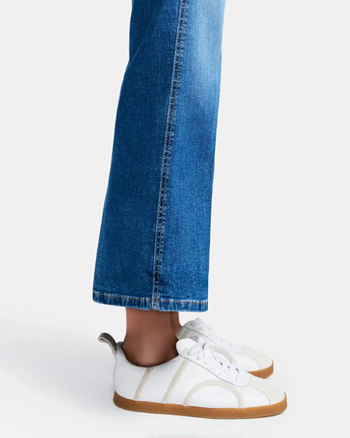 Jeans Francesca bootcut ankel mellanblå denim - 5