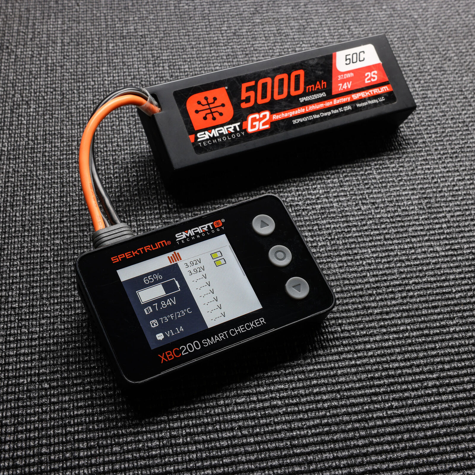 Spektrum XBC200 Smart LiPo Battery Checker & Servo Tester - 12