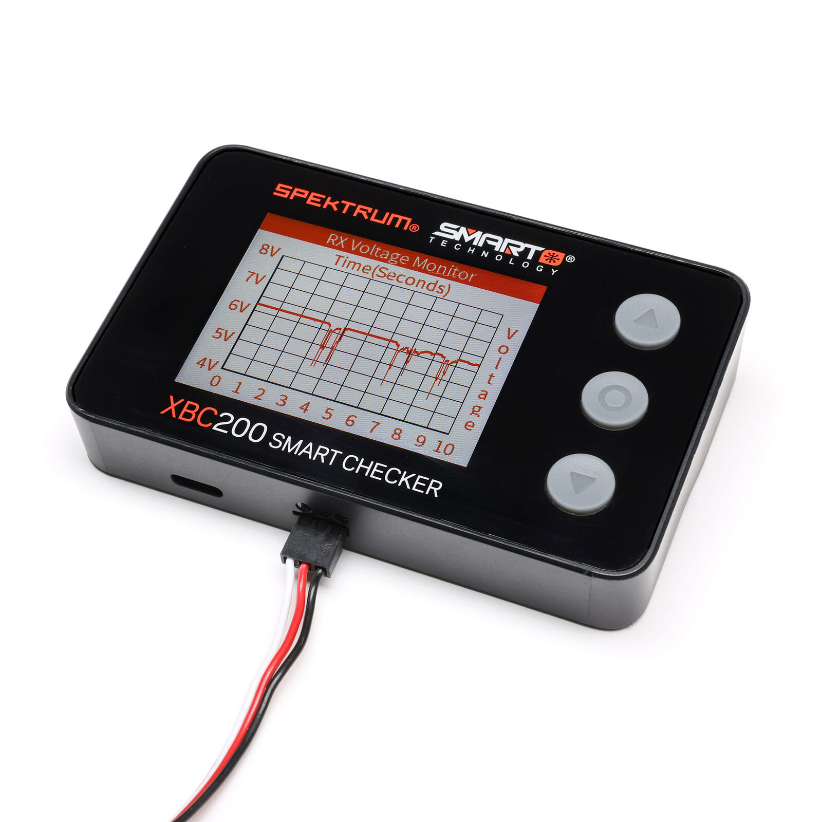 Spektrum XBC200 Smart LiPo Battery Checker & Servo Tester - 9