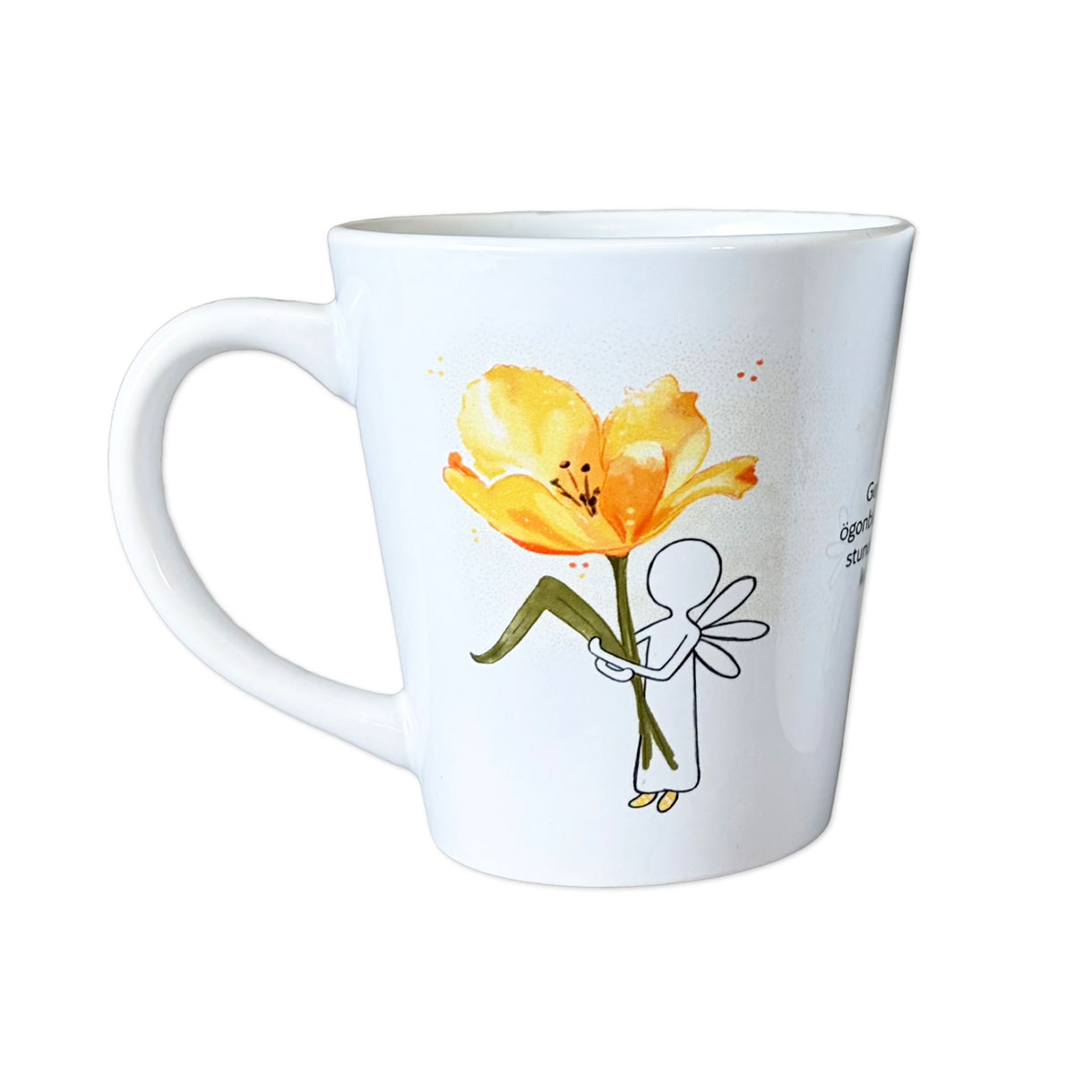 Mugg – Hoppets änglar, blomma