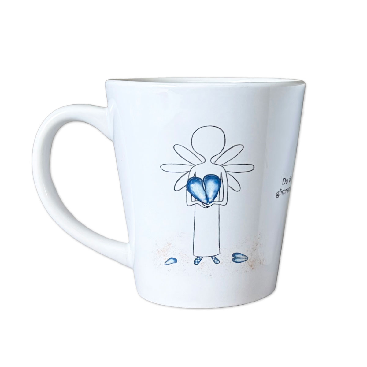 Mugg – Hoppets änglar, hjärta