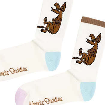 Moomin Retro Socks 36-42 - Sniff, white