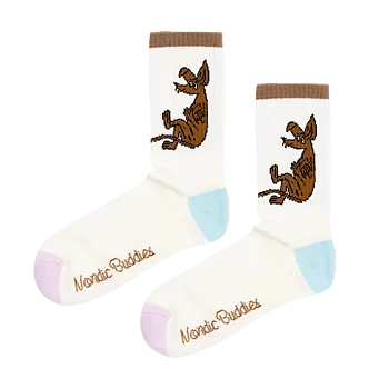 Moomin Retro Socks 36-42 - Sniff, white
