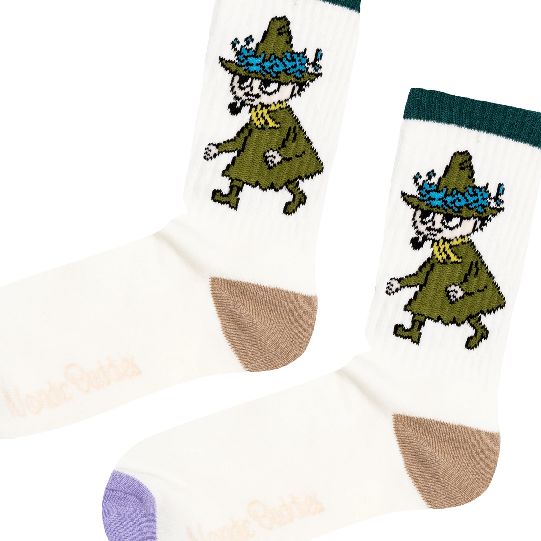 Mumin Retro strumpor 36-42 - Snusmumriken, vit - 2