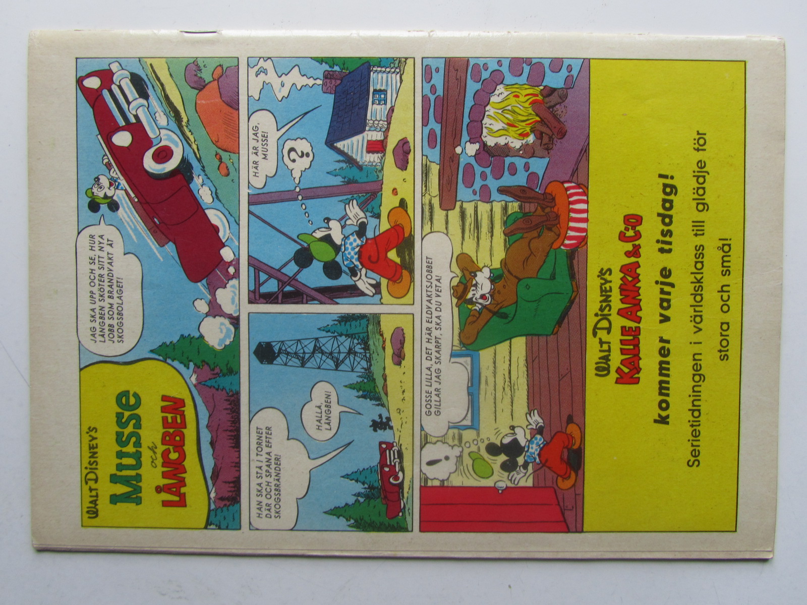 Kalle Anka 1959 18 Vg - 2