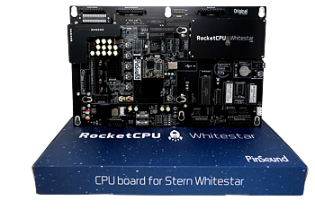 RocketCPU Whitestar [STERN WS] - Ready To Play: Yes!