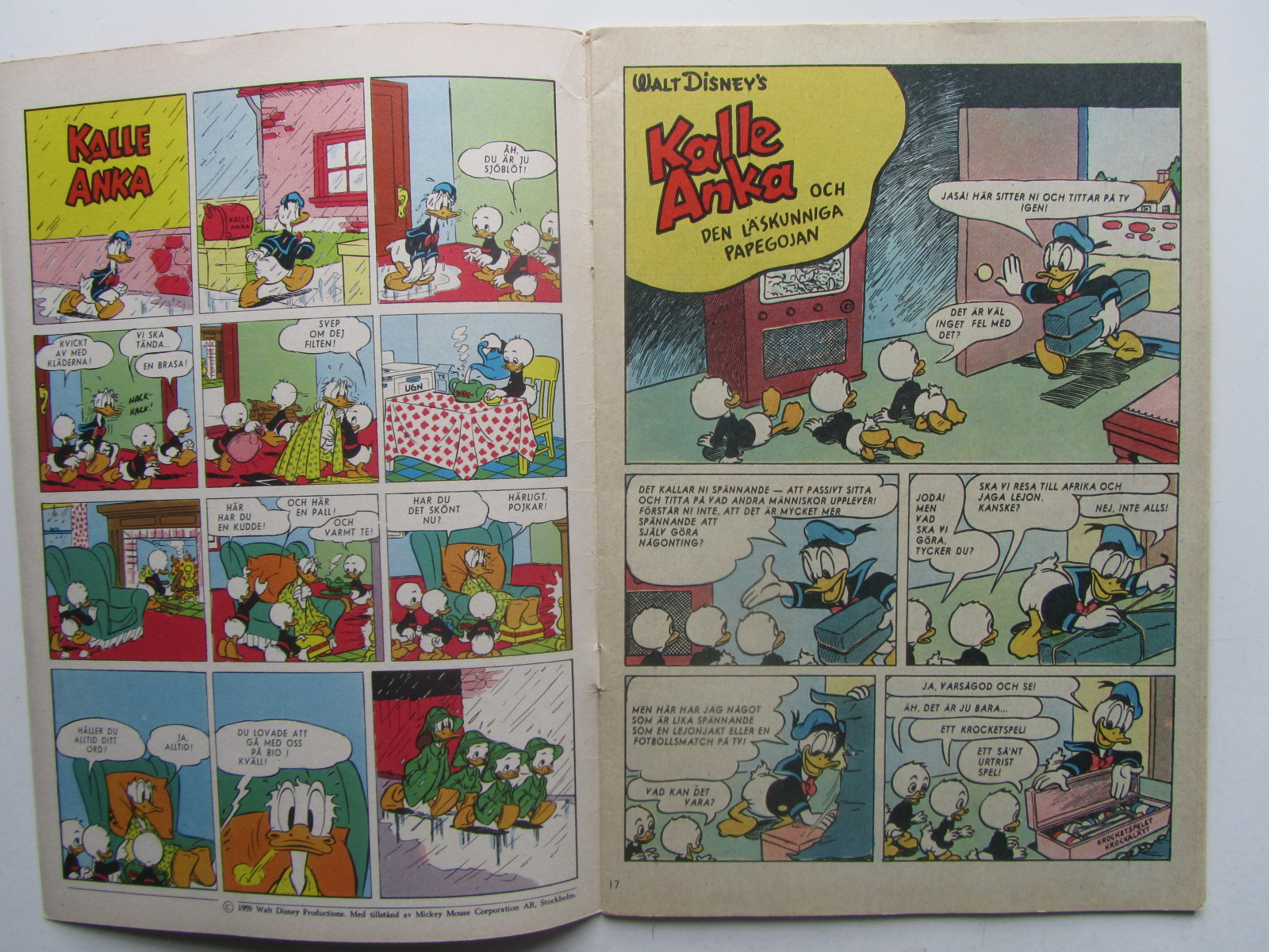 Kalle Anka 1959 17 Vg+ - 3